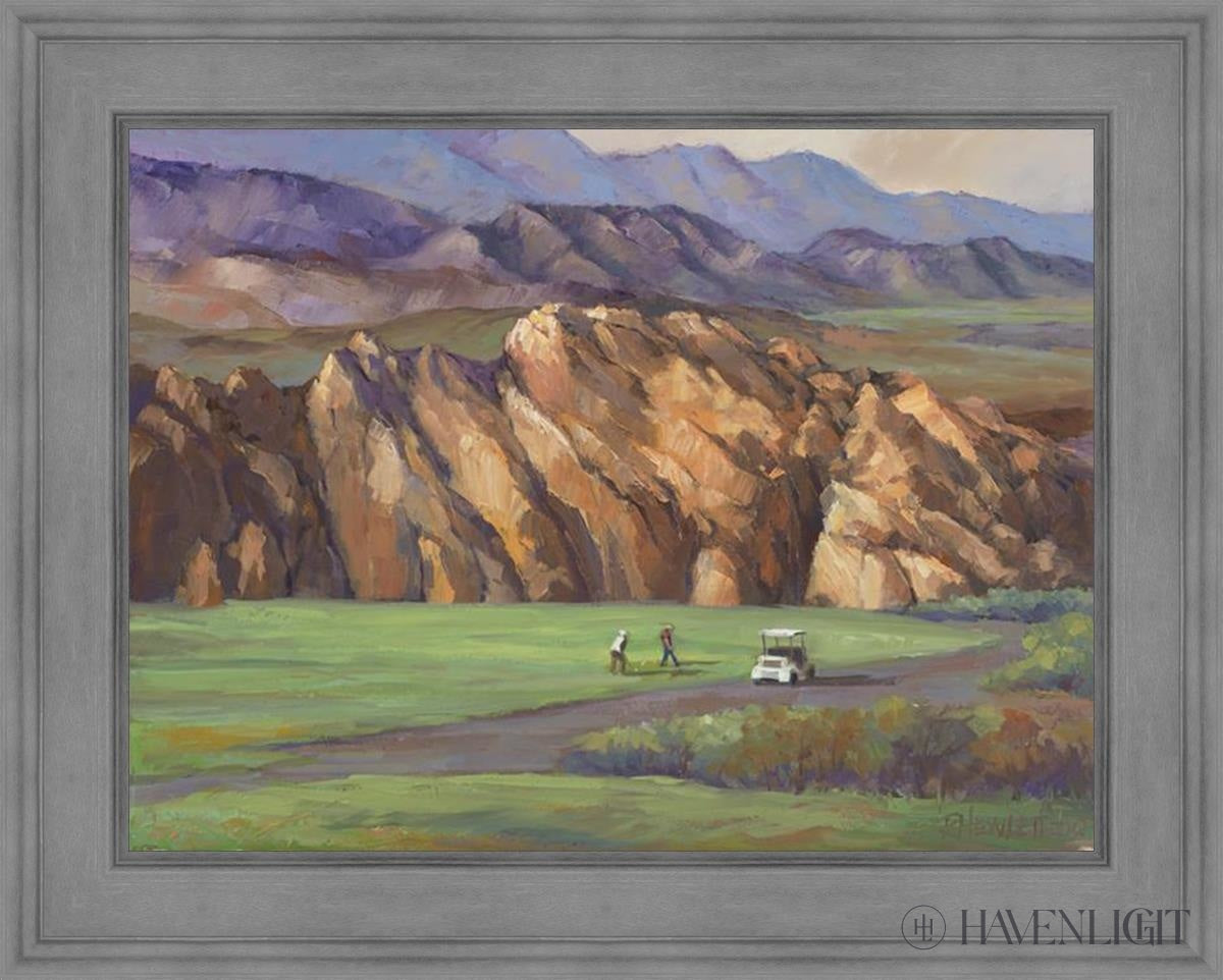 Sky Mountain Golf Course Open Edition Canvas / 30 X 22 1/2 Gray 37 3/4 1/4 Art