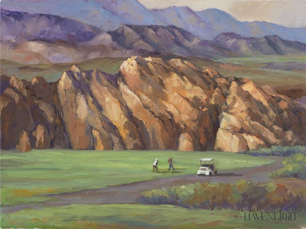 Sky Mountain Golf Course Open Edition Canvas / 30 X 22 1/2 Rolled In Tube Art