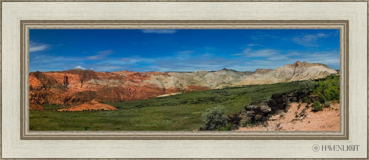 Snow Canyon Panoramic Open Edition Canvas / 36 X 12 Ivory 42 1/2 18 Art