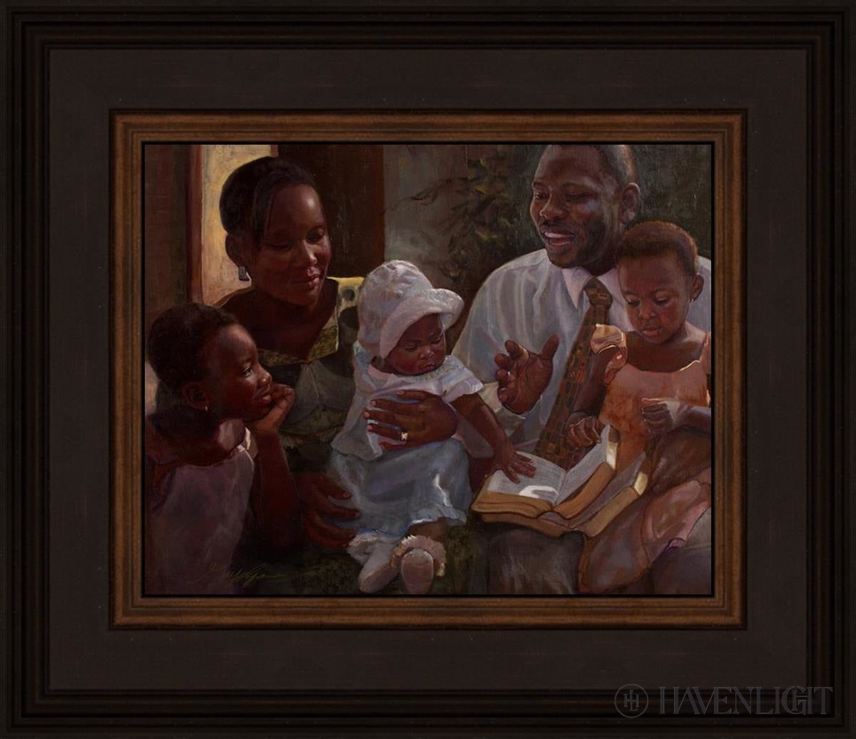 Sosu Family Open Edition Print / 10 X 8 Brown 14 3/4 12 Art