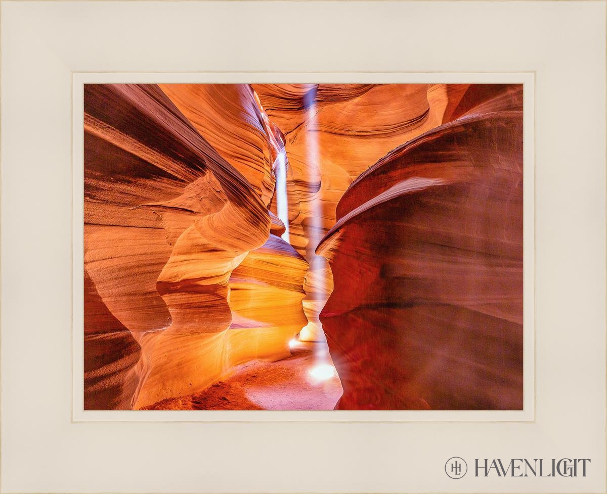Spiritual Corridors Of Ancient Antelope Canyon Arizona Open Edition Print / 12 X 9 White 16 1/4 13