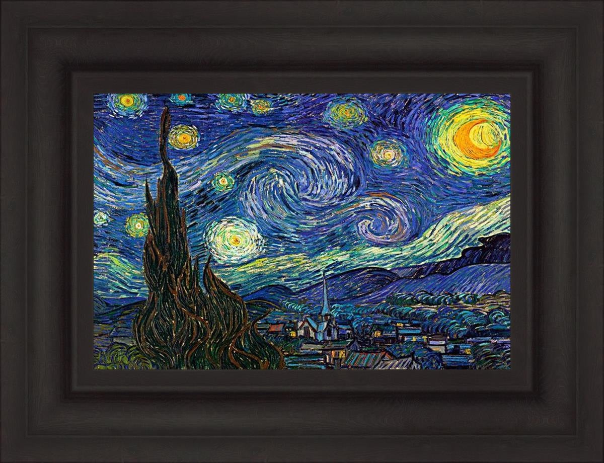 Van Gogh - Starry Night on sale (Framed canvas)