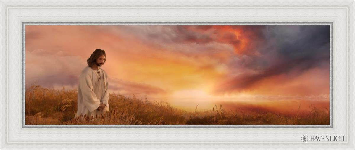 Stay With Me Open Edition Canvas / 36 X 12 White 41 3/4 17 Art