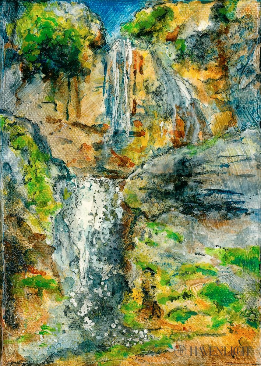 Stewart Falls Open Edition Print / 5 X 7 Only Art
