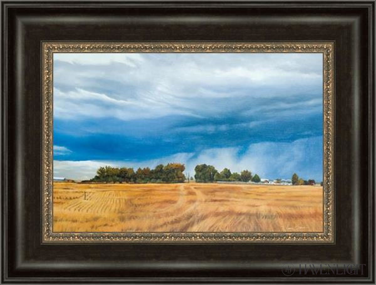 Stormy Skies Open Edition Canvas / 18 X 12 Frame W 3/4 24 Art