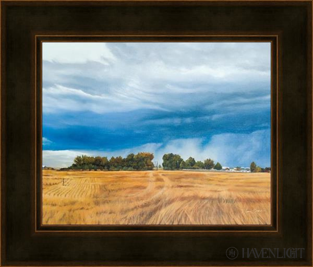 Stormy Skies Open Edition Print / 20 X 16 Frame A 23 27 Art