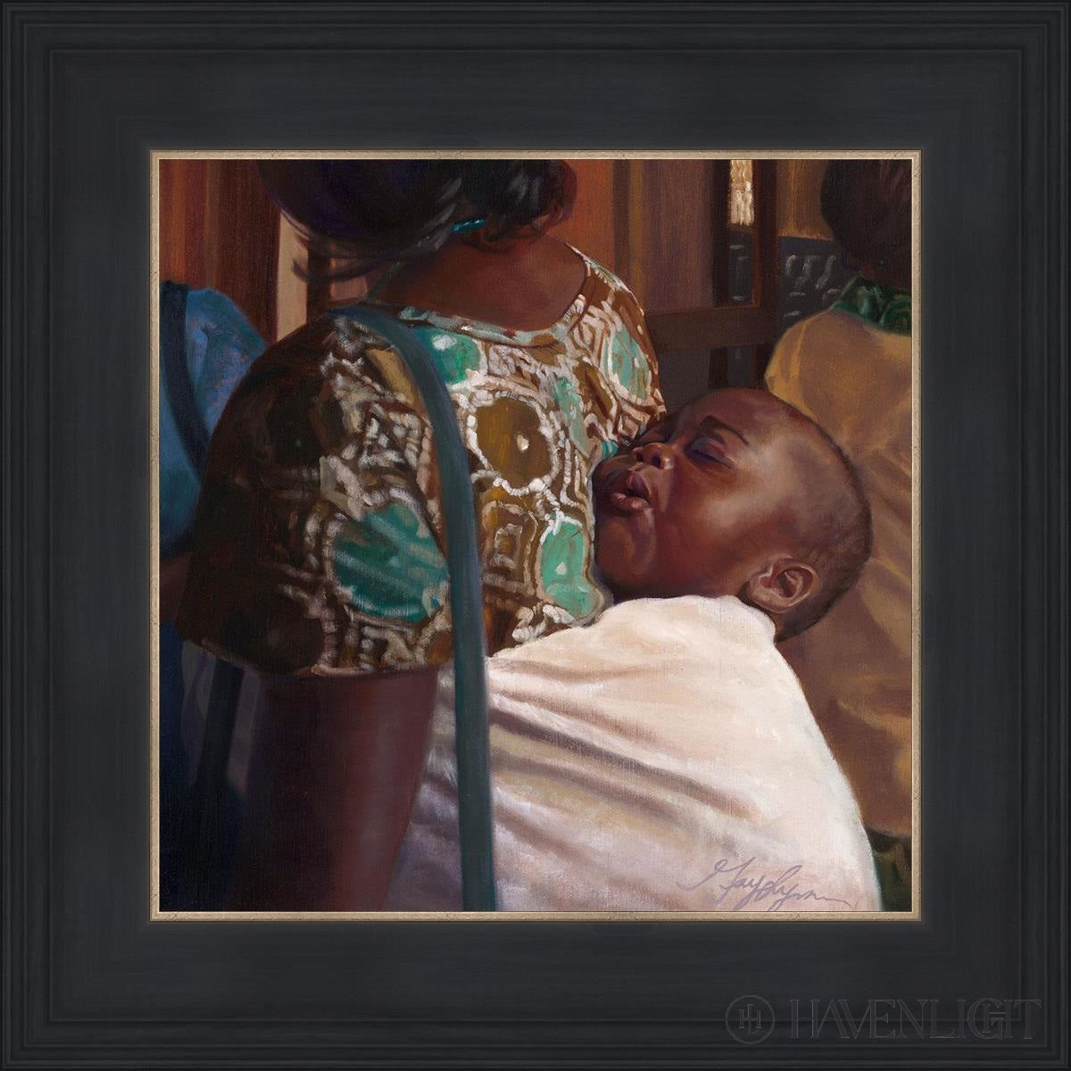 Sunday Dreams Open Edition Print / 12 X Black 16 3/4 Art