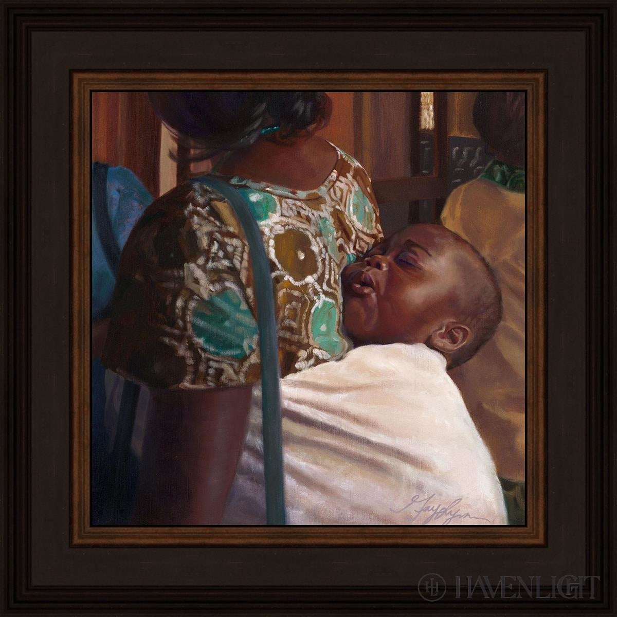 Sunday Dreams Open Edition Print / 12 X Brown 16 3/4 Art