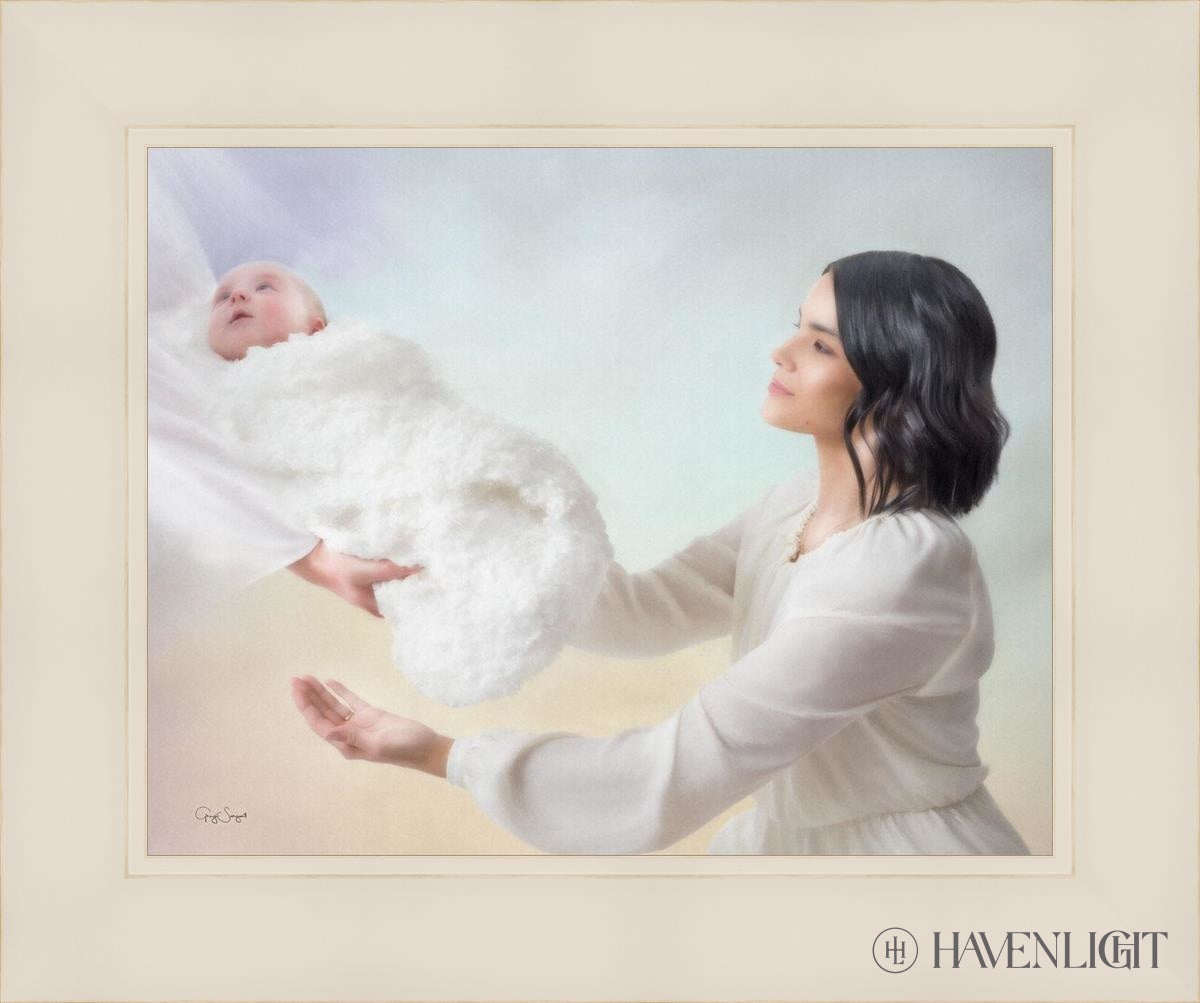 The Gift Open Edition Print / 14 X 11 White 18 1/4 15 Art