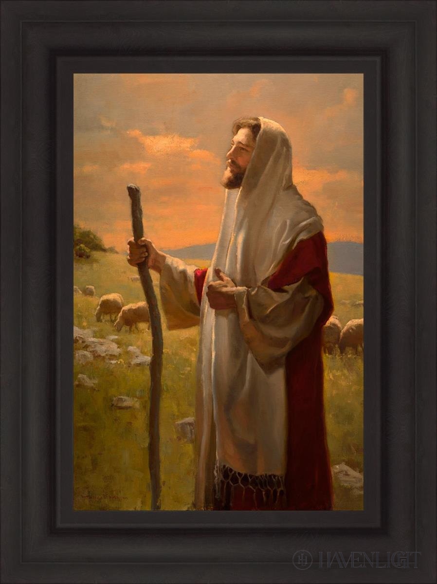 The Good Shepherd Open Edition Canvas / 16 X 24 Brown 23 3/4 31 Art