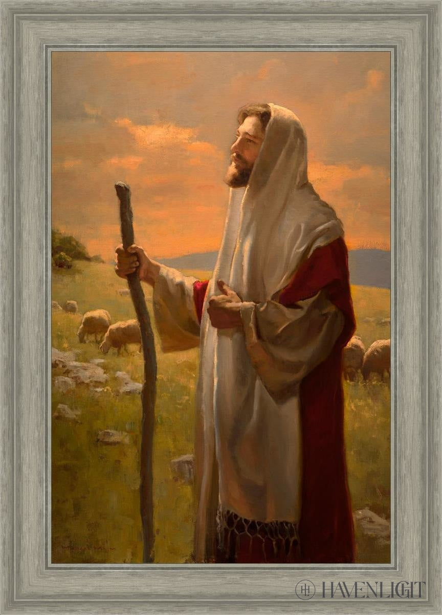 The Good Shepherd Open Edition Canvas / 20 X 30 Gray 25 3/4 35 Art