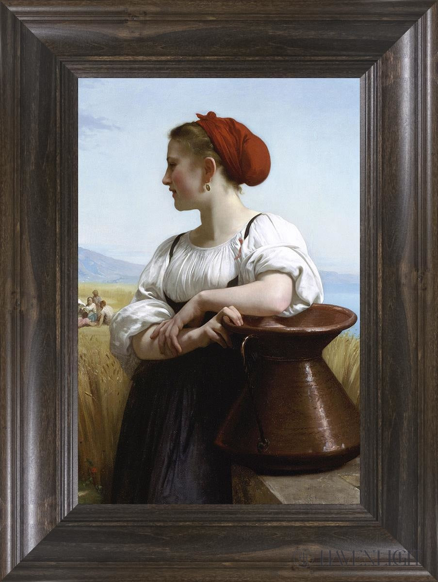 The Harvester Open Edition Print / 12 X 18 Frame D 24 1/4 Art