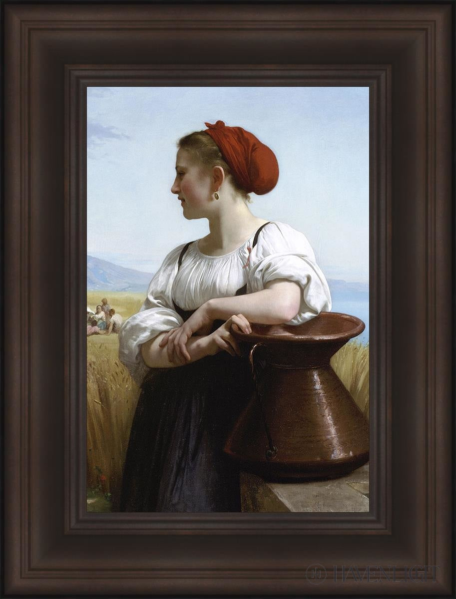 The Harvester Open Edition Print / 14 X 21 Frame B 29 1/4 22 Art