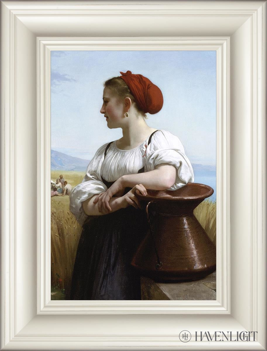 The Harvester Open Edition Print / 14 X 21 Frame C 29 1/4 22 Art