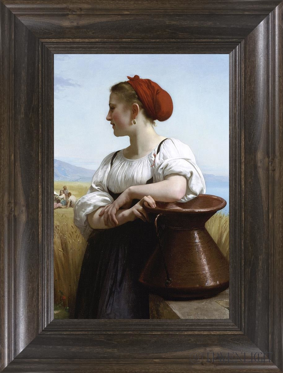 The Harvester Open Edition Print / 14 X 21 Frame D 29 1/4 22 Art