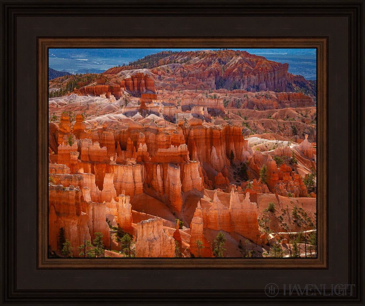 The Hoodoos Of Bryce Canyon National Park Utah Open Edition Print / 14 X 11 Brown 18 3/4 15 Art