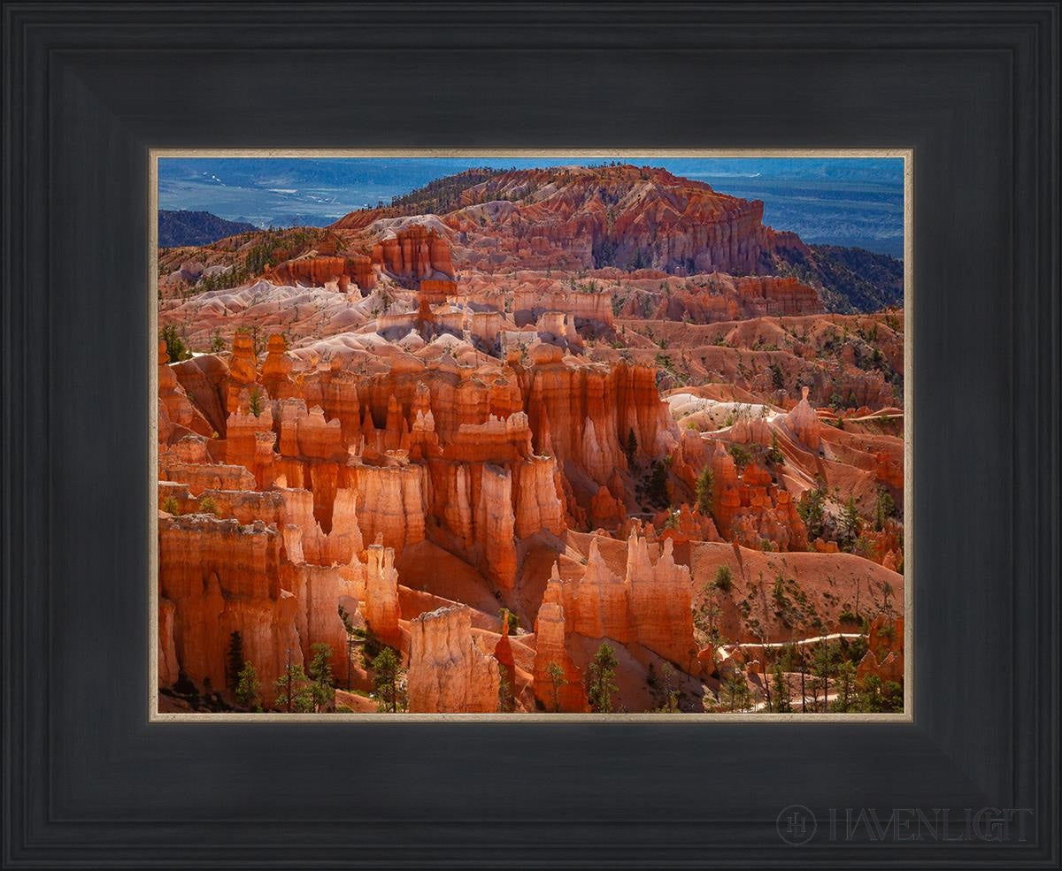 The Hoodoos Of Bryce Canyon National Park Utah Open Edition Print / 9 X 12 Black 16 3/4 13 Art