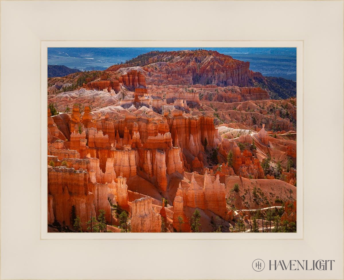 The Hoodoos Of Bryce Canyon National Park Utah Open Edition Print / 9 X 12 White 16 1/4 13 Art