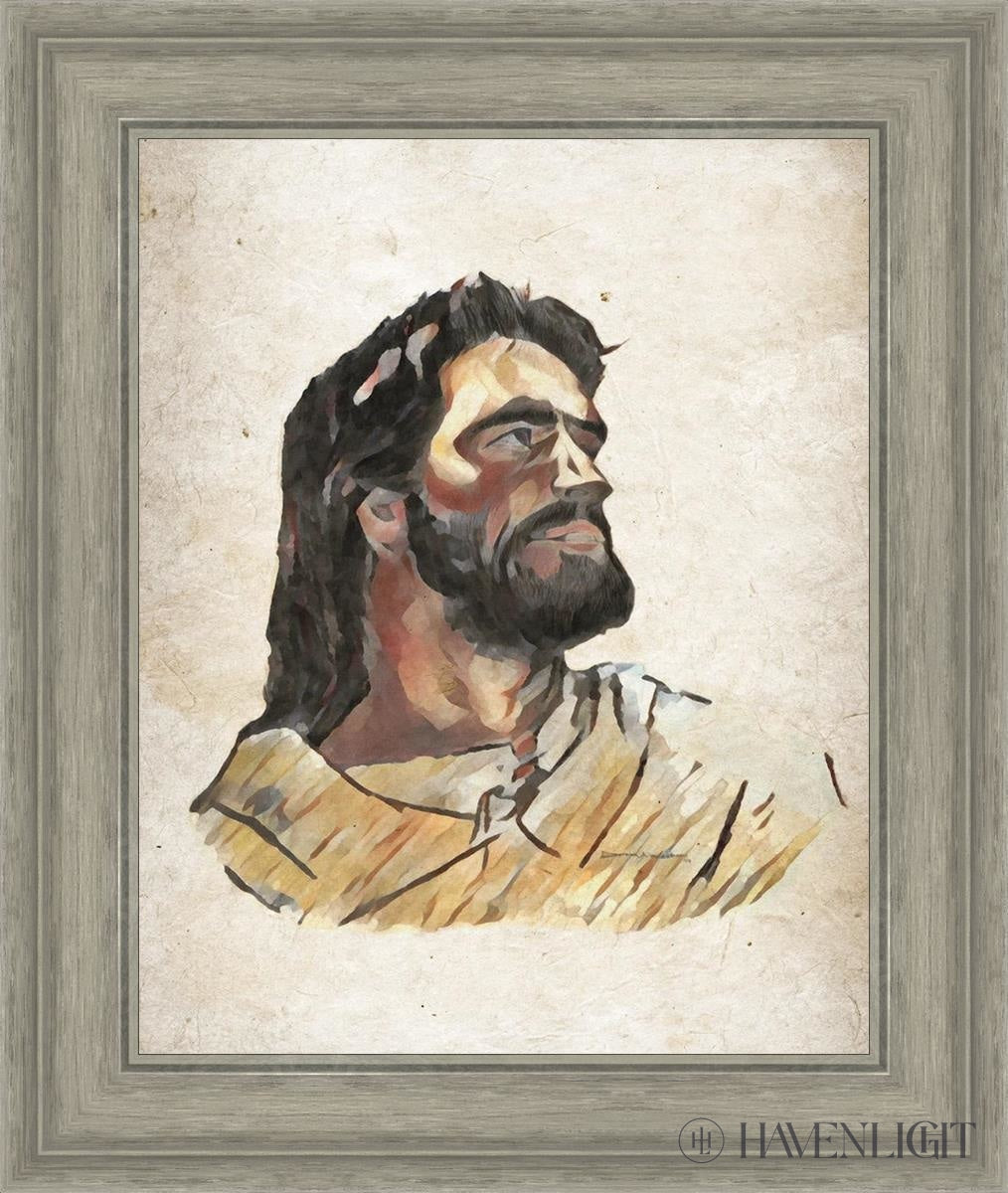 The Strength Of Christ Open Edition Print / 16 X 20 Gray 21 3/4 25 Art