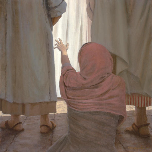 Touch Of Faith Open Edition Print / 14 X 11 Only Art