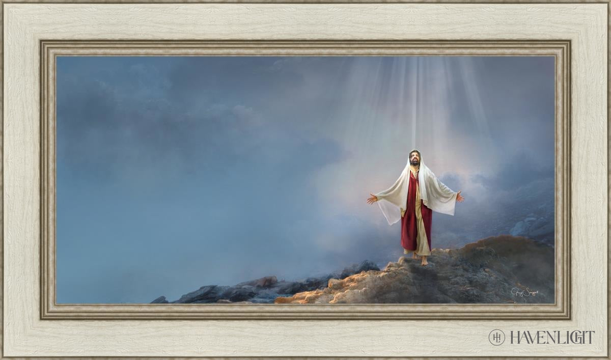 Walk In Righteousness Open Edition Canvas / 30 X 15 Ivory 36 1/2 21 Art