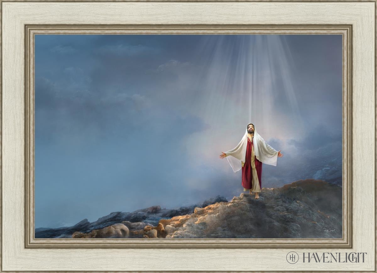 Walk In Righteousness Open Edition Canvas / 30 X 20 Ivory 36 1/2 26 Art
