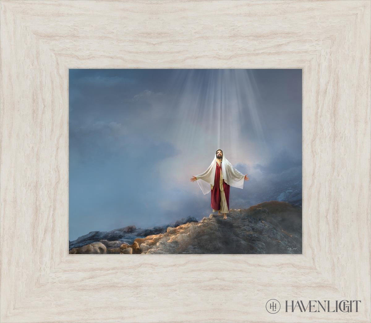 Walk In Righteousness Open Edition Print / 10 X 8 Ivory 15 1/2 13 Art