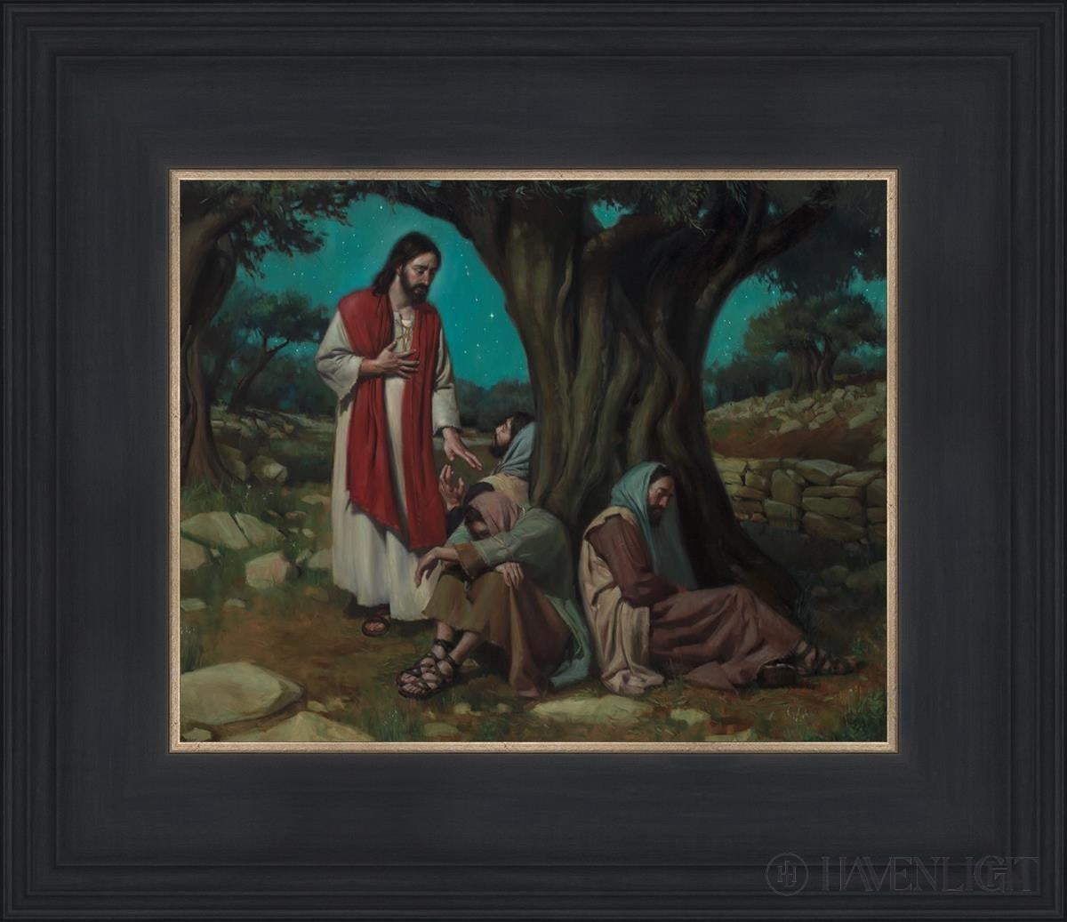 Watch With Me Open Edition Print / 10 X 8 Black 14 3/4 12 Art