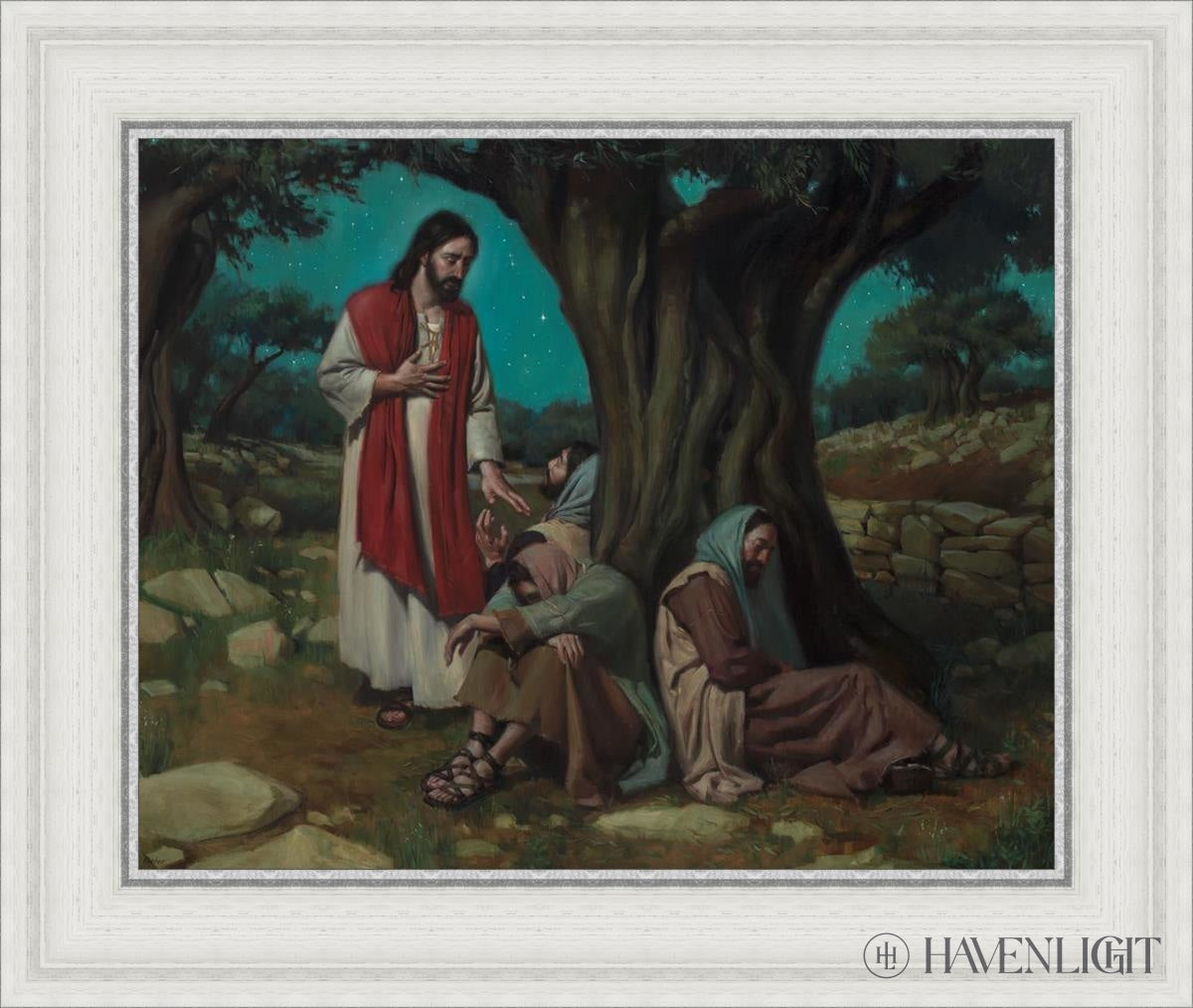 Watch With Me Open Edition Print / 20 X 16 White 25 3/4 21 Art