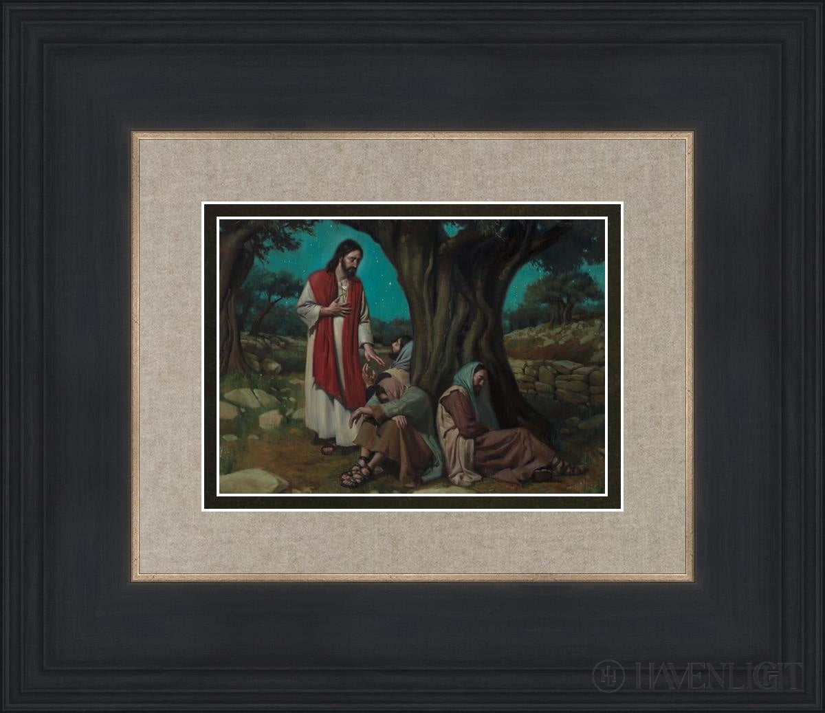 Watch With Me Open Edition Print / 7 X 5 Black 14 3/4 12 Art