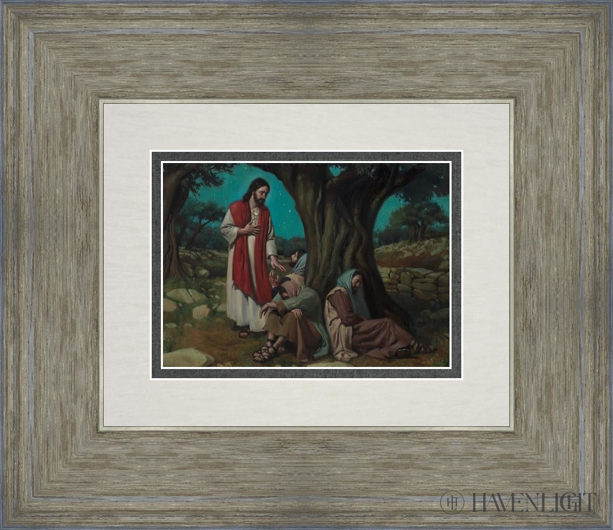 Watch With Me Open Edition Print / 7 X 5 Gray 14 3/4 12 Art