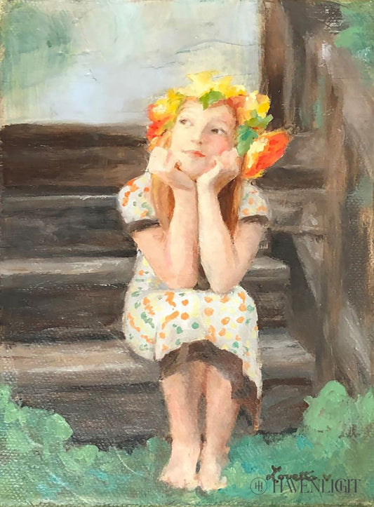 Welcoming Autumn Original Artwork Oil On Panel