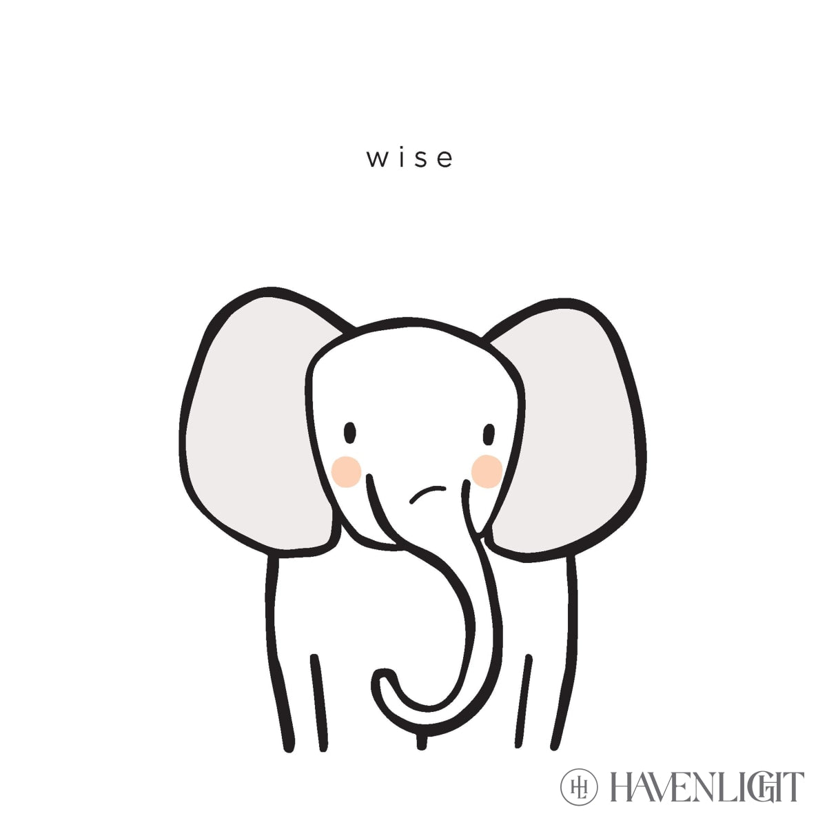 Wise Open Edition Print / 10 X Only Art