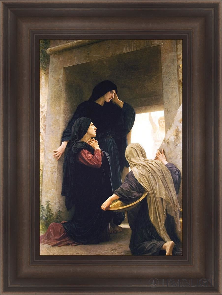 Women At The Tomb Open Edition Print / 12 X 18 Frame B 24 1/4 Art