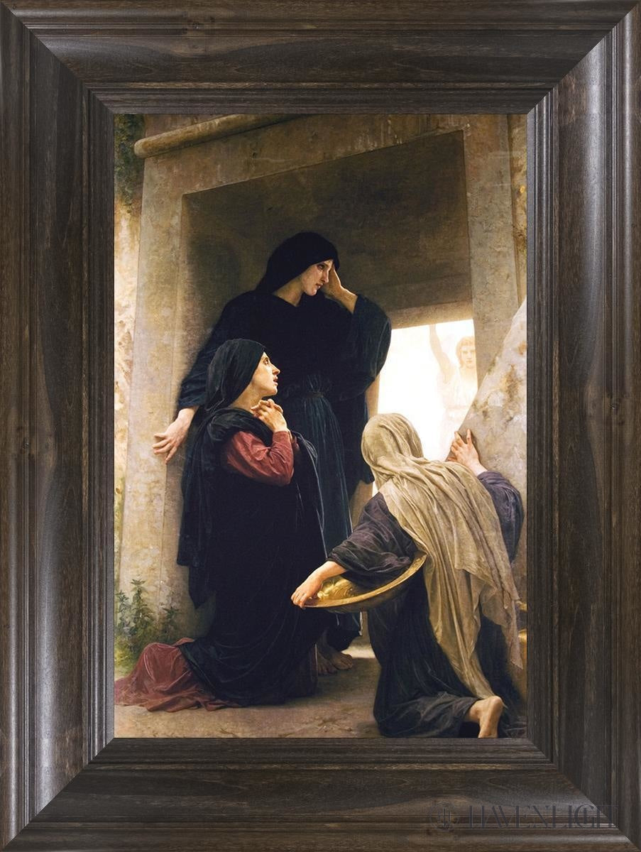 Women At The Tomb Open Edition Print / 12 X 18 Frame D 24 1/4 Art