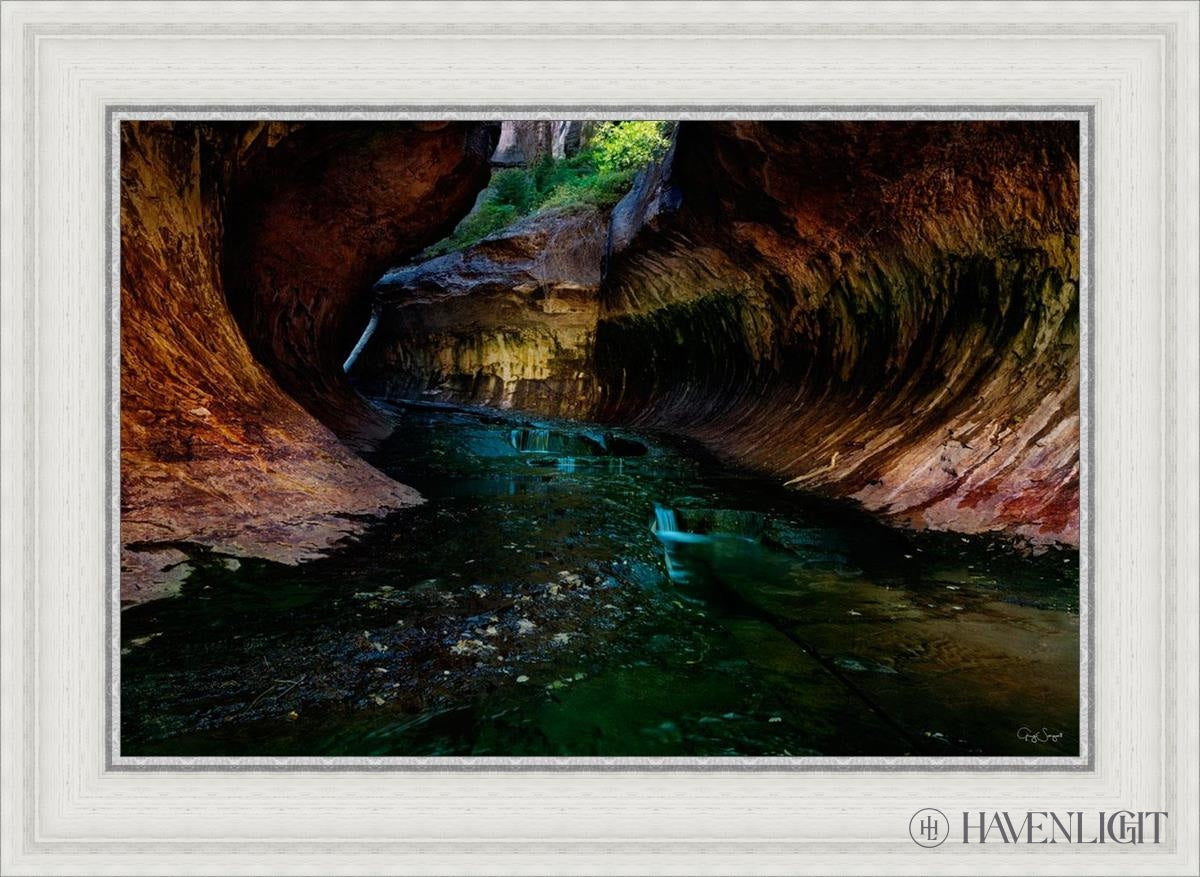 Zions Abyss Open Edition Canvas / 24 X 16 White 29 3/4 21 Art