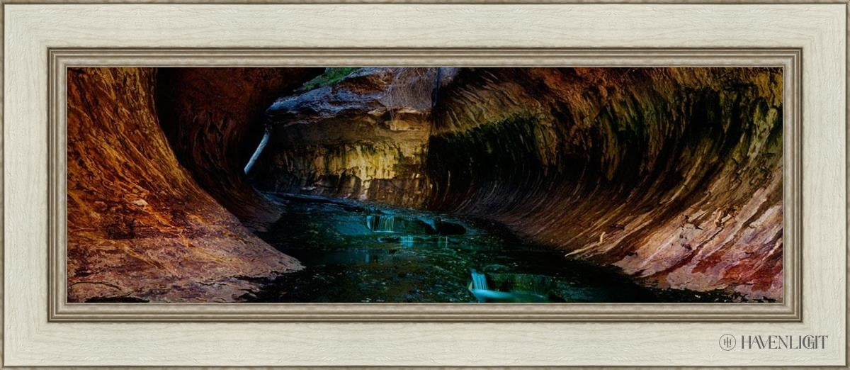 Zions Abyss Open Edition Canvas / 36 X 12 Ivory 42 1/2 18 Art