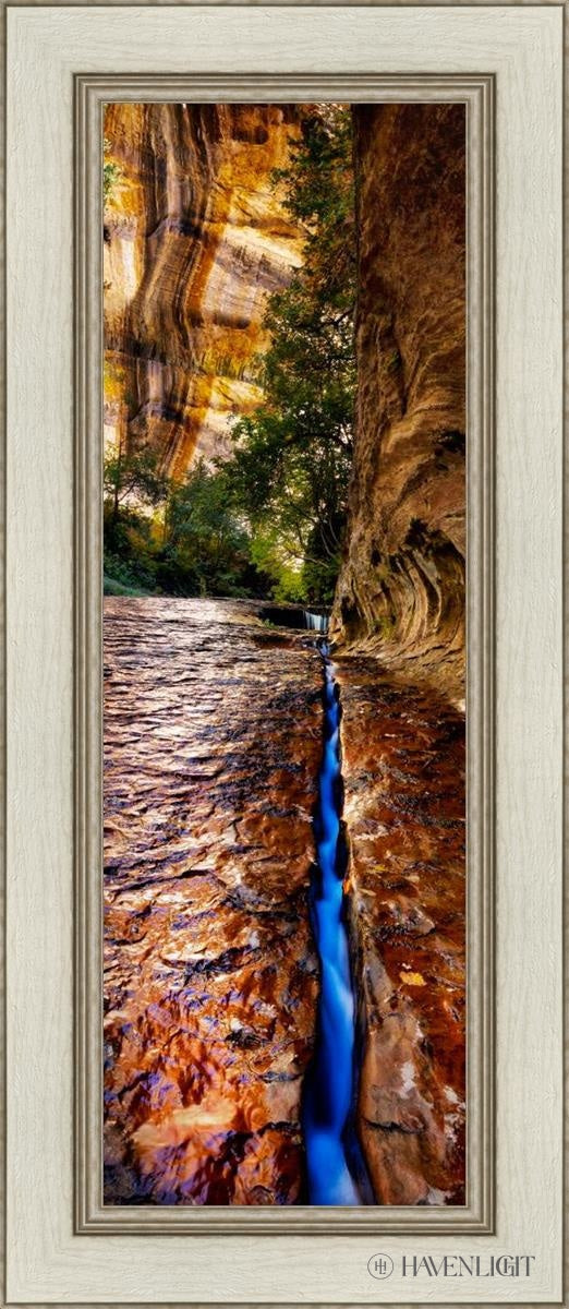 Zions Fissure Open Edition Canvas / 12 X 36 Ivory 18 1/2 42 Art