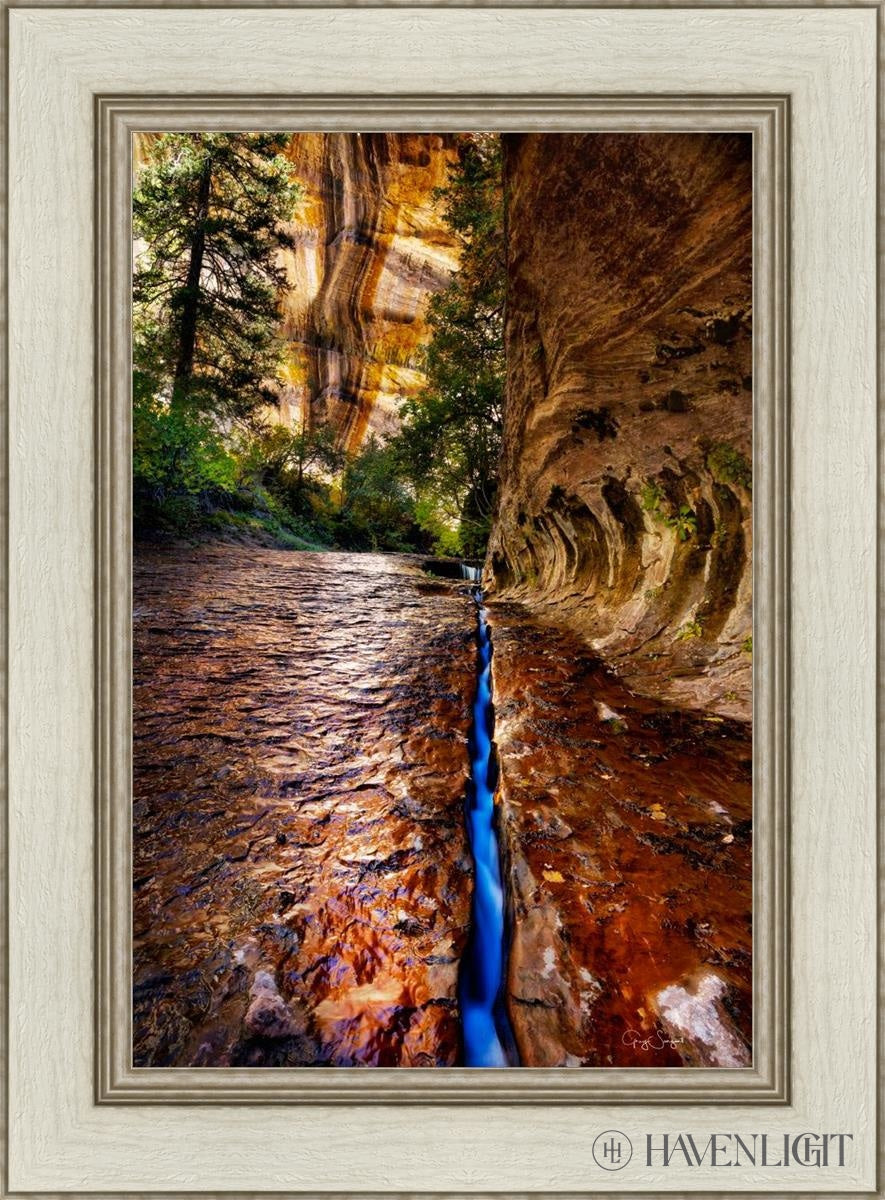 Zions Fissure Open Edition Canvas / 16 X 24 Ivory 22 1/2 30 Art